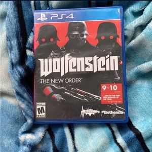Wolfenstein the new order ps4 game playstation 4